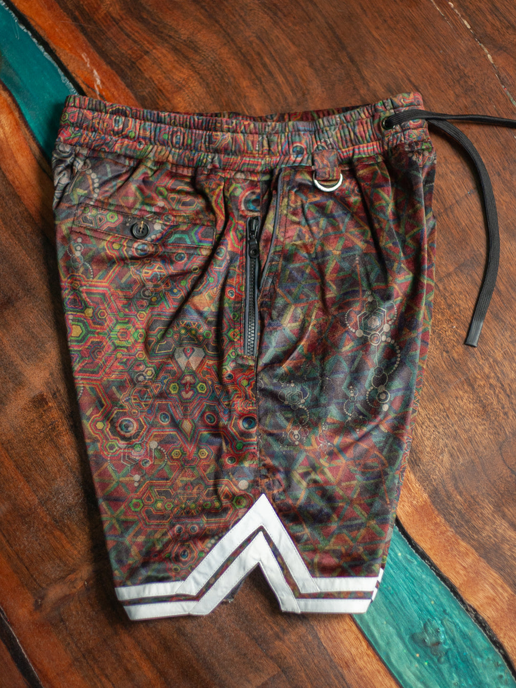 Boxing Short White Mountains Men / Velvet Fawn - SNL Big